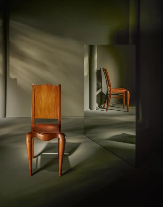 Philippe Starck (b. 1949), Chaise Placide of the Wood, Ca. 1987