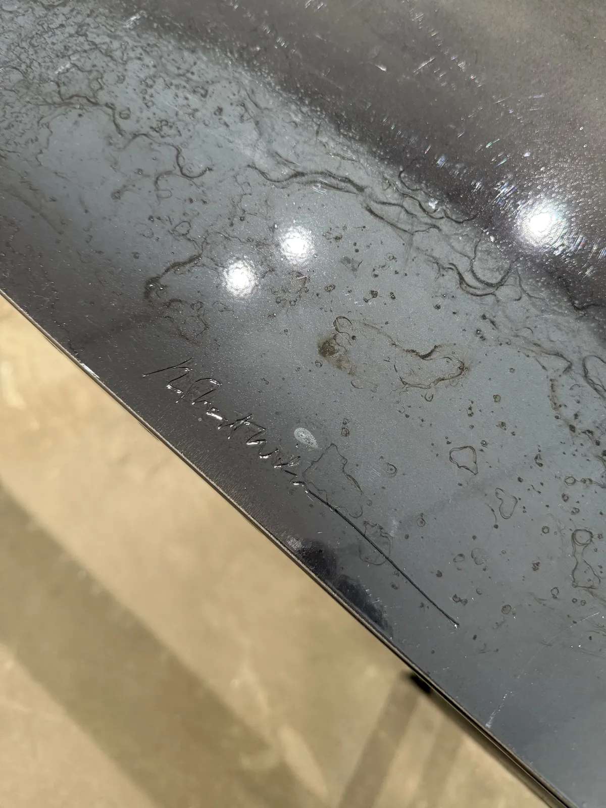 Robert Wilson (1941-2025), Console Hamletmachine, Ca. 1990