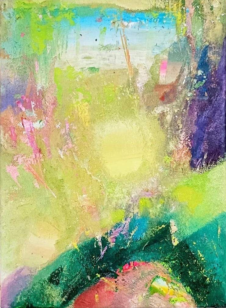 Idir Davaine, Early in the Mossy Valley, 2024