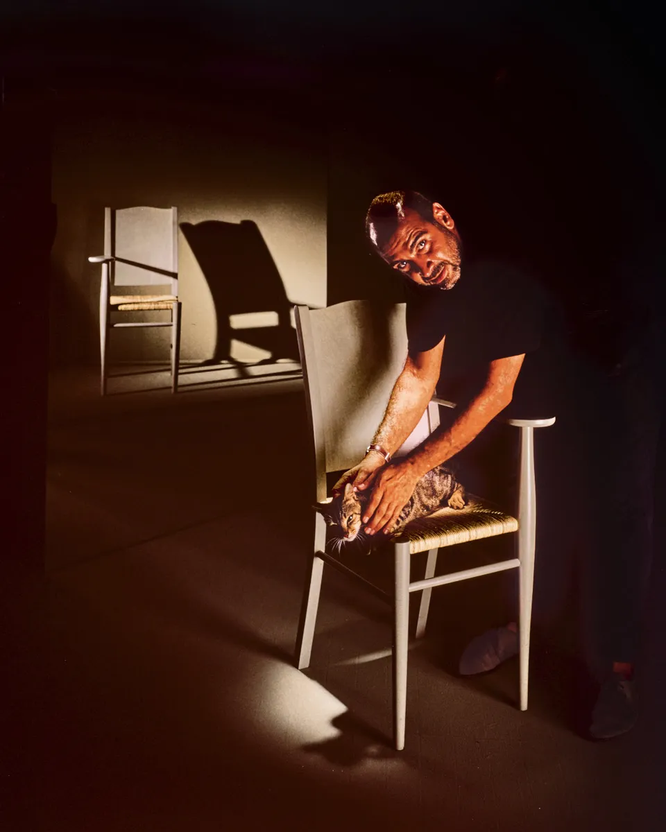 Philippe Starck (b. 1949), Chaise Anna Rustica, Ca. 1987