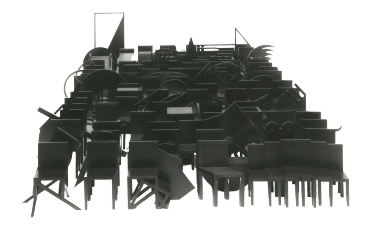 Paolo Pallucco, Sedia 92 - Sedia raggiante per propria geometria, 1990