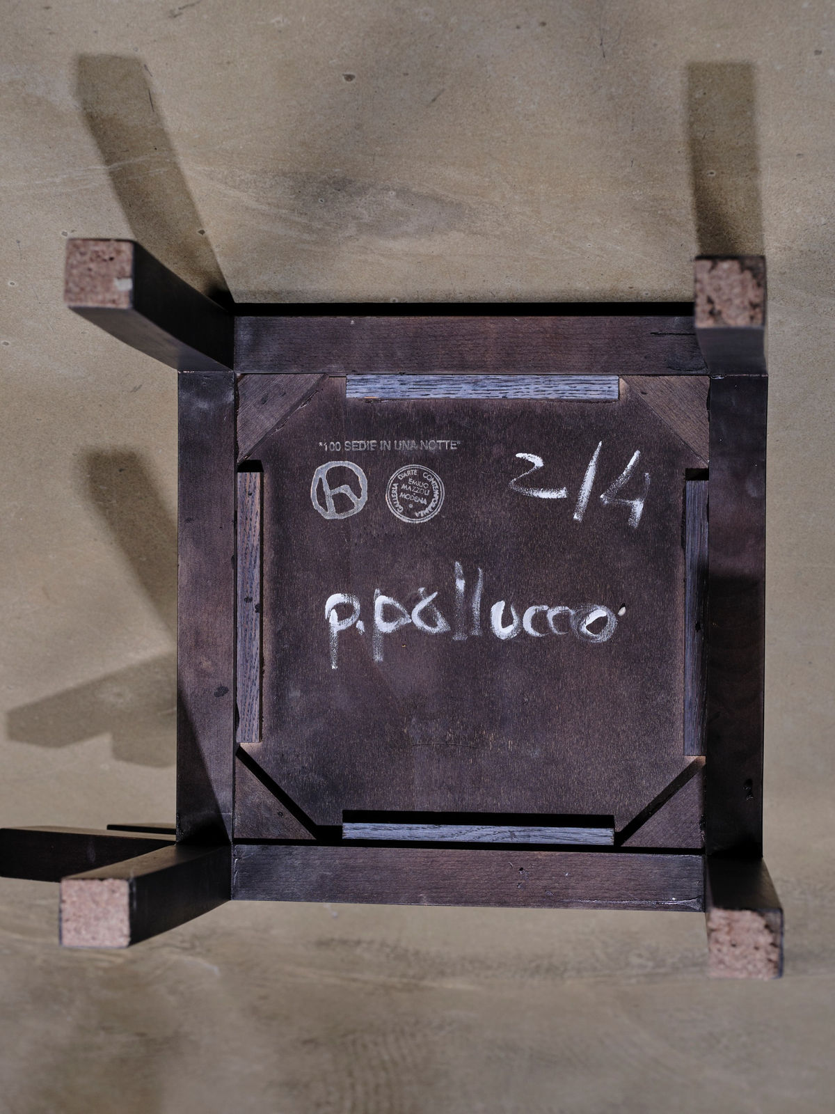 Paolo Pallucco, Sedia 92 - Sedia raggiante per propria geometria, 1990