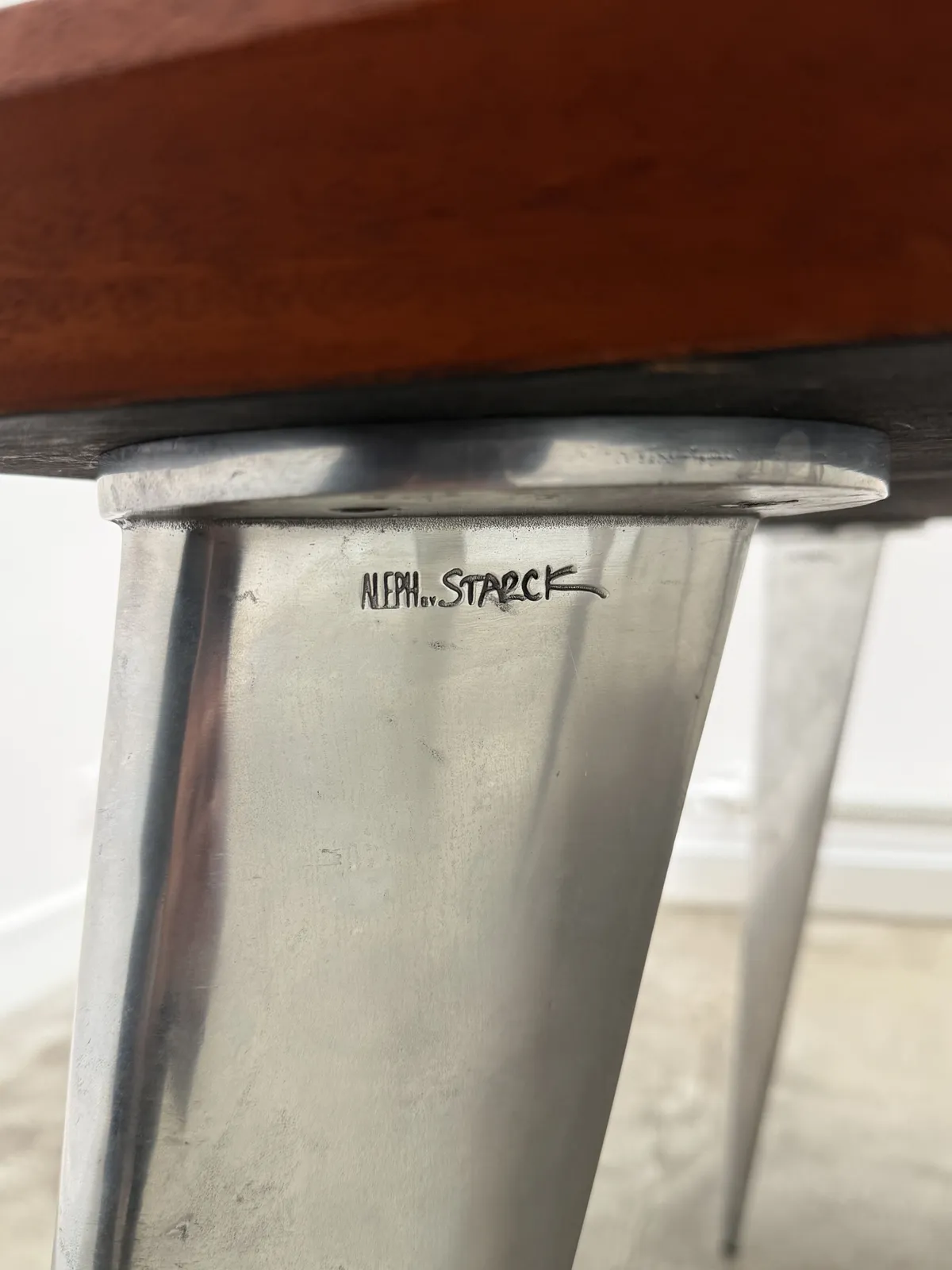 Philippe Starck (b. 1949), Très probablement unique table modèle Lang, Ca. 1988