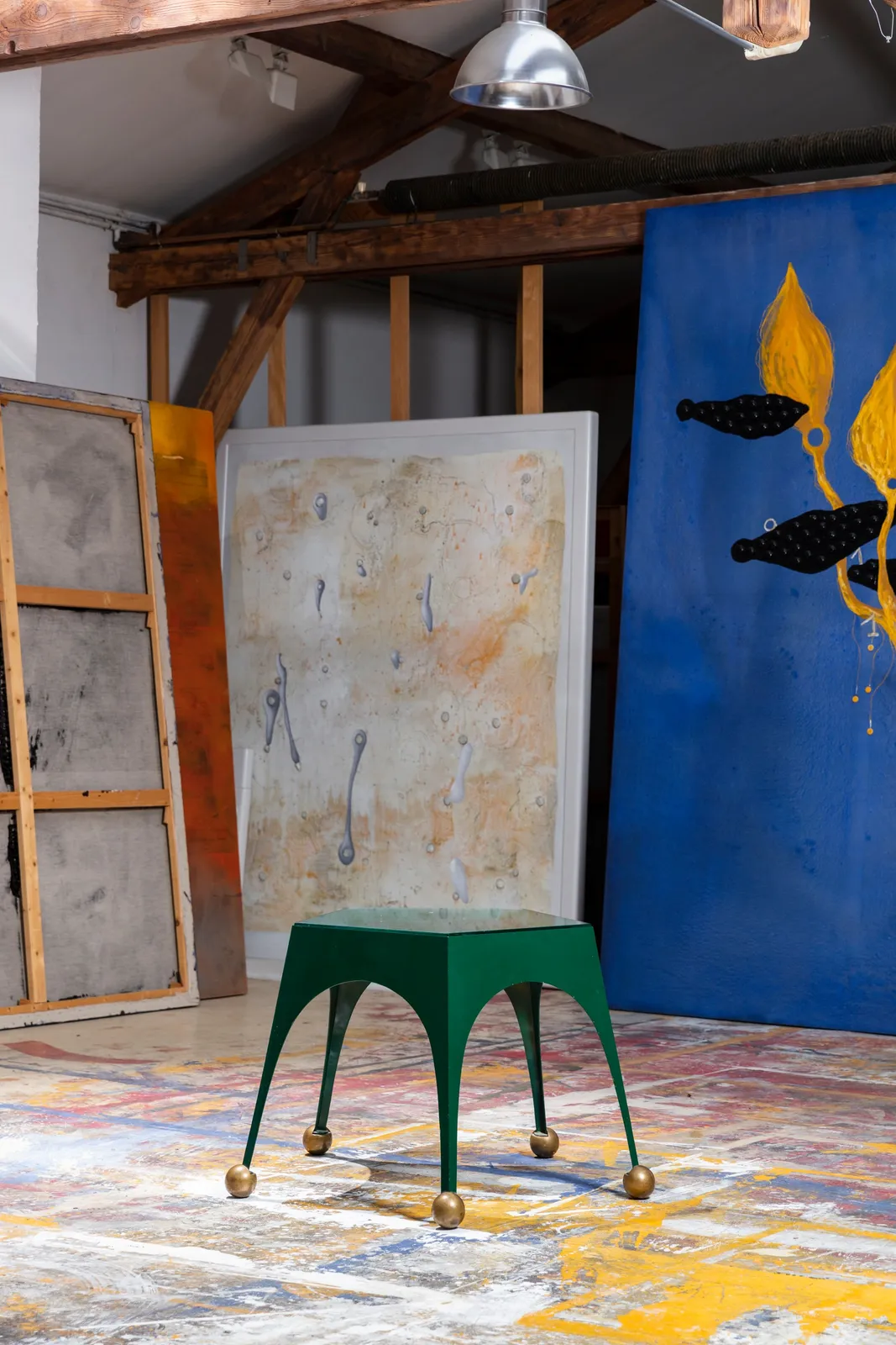 Dan Friedman, Guéridon Central, Ca. 1991