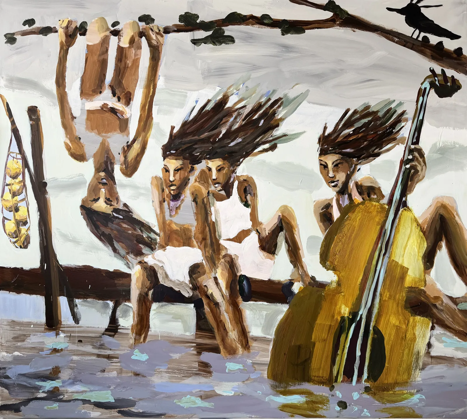 Mie Olise Kjærgaard (b. 1974), All the arms of the Oceans are carrying me, 2025