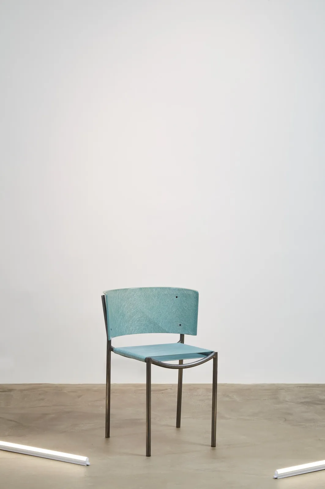 Philippe Starck, Chaise Lilla Hunter (rare version à dossier en fibre de verre), Ca. 1988