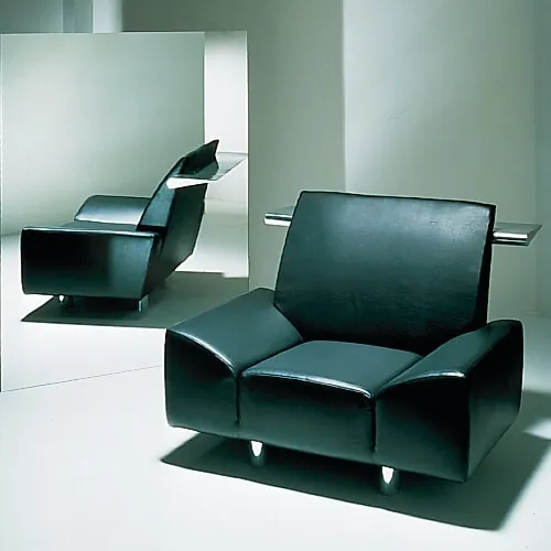 Philippe Starck, Paire de fauteuils Prince de Fribourg et Treyer, Ca. 1987