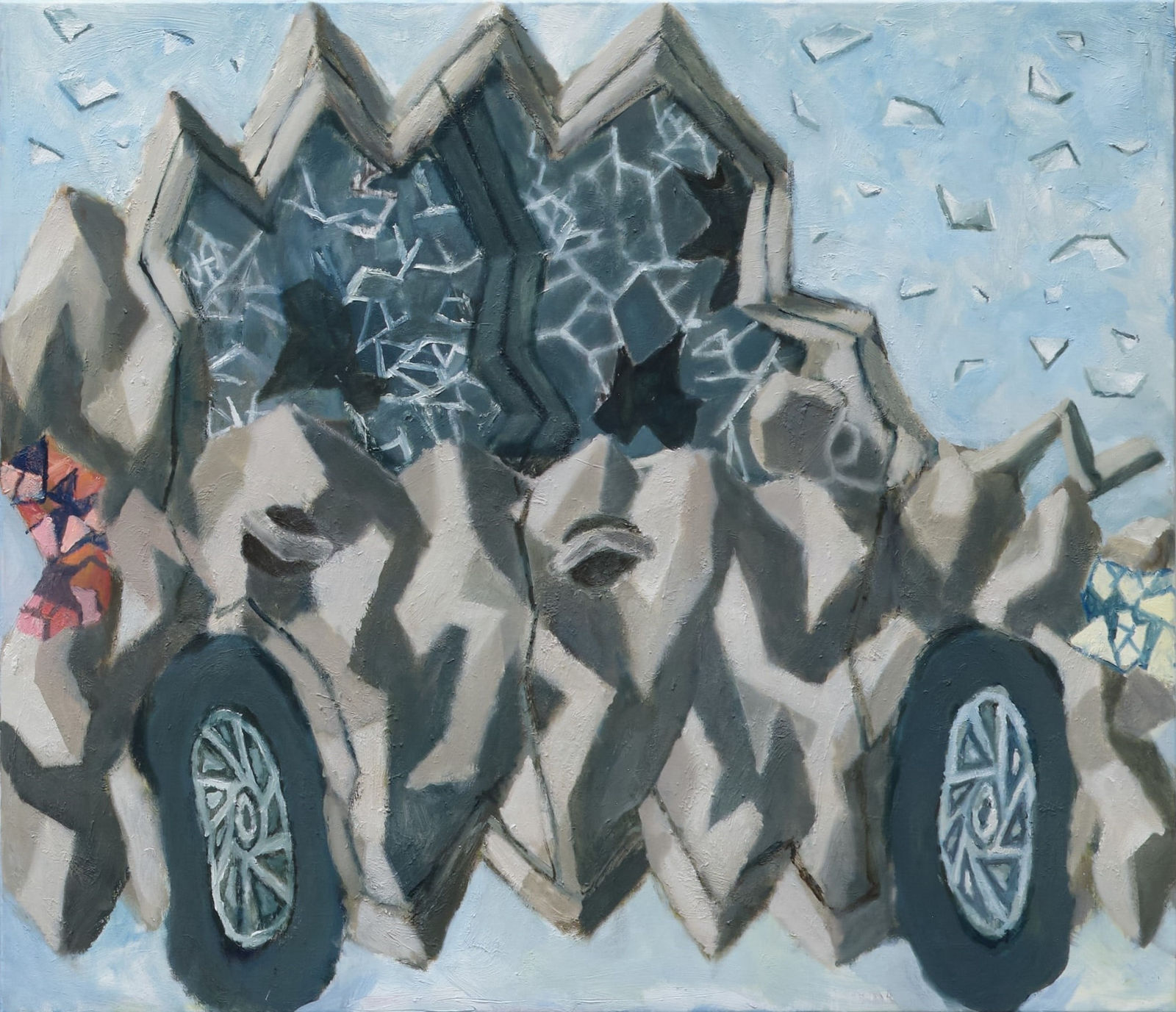 Floris Van Look, Crash Study Brown, 2024