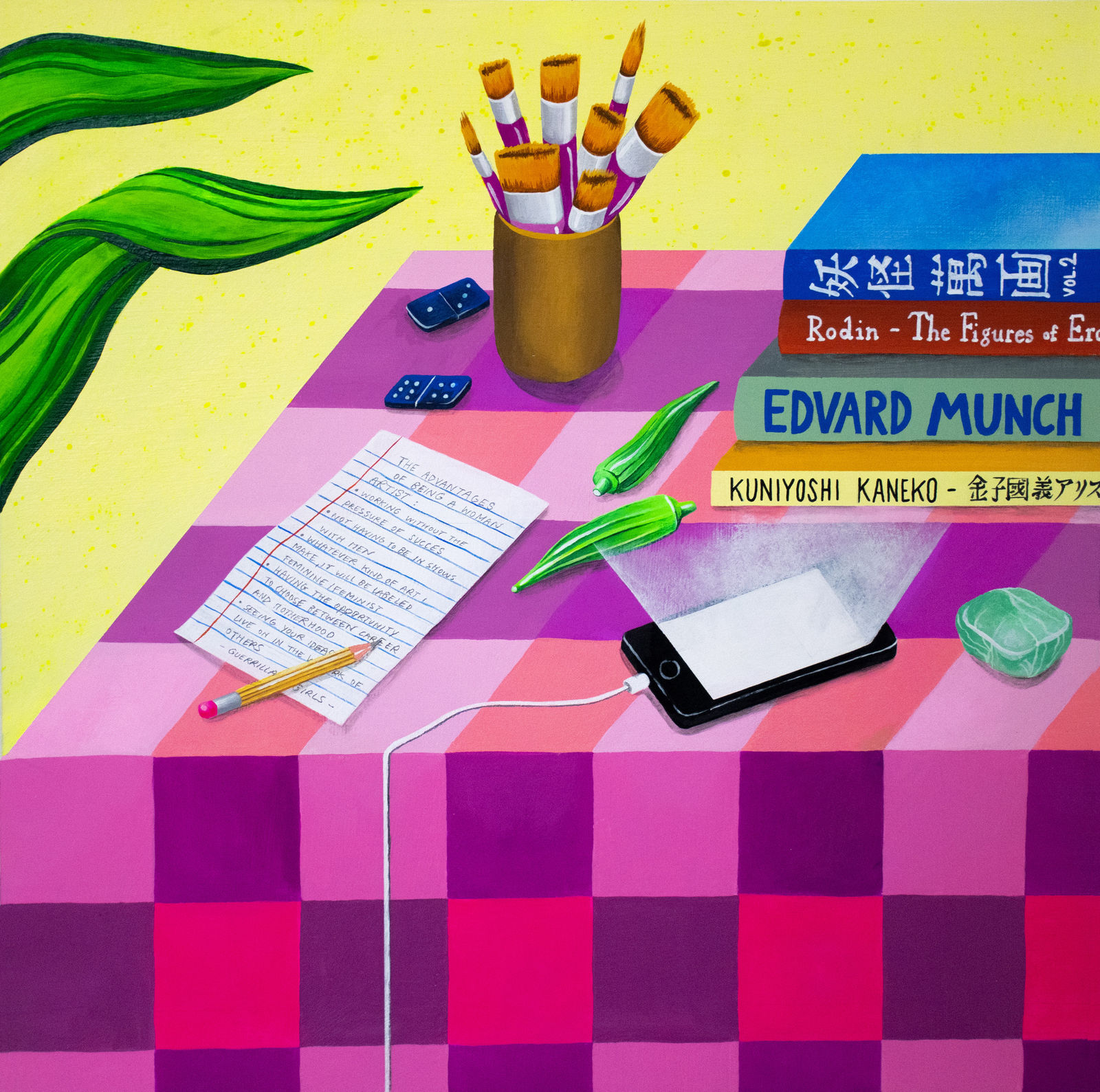 Joëlle Dubois, My table 2, 2021