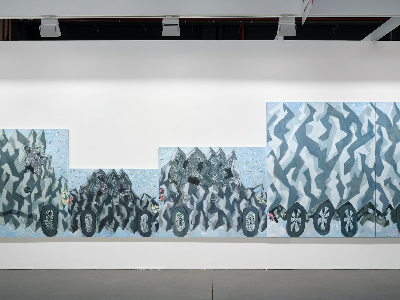 Floris Van Look, Crash Study Purple, 2024