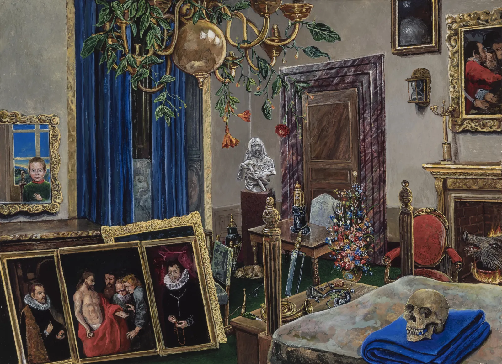 Enrique Marty, Series "Non-melancholic scenes", 2022