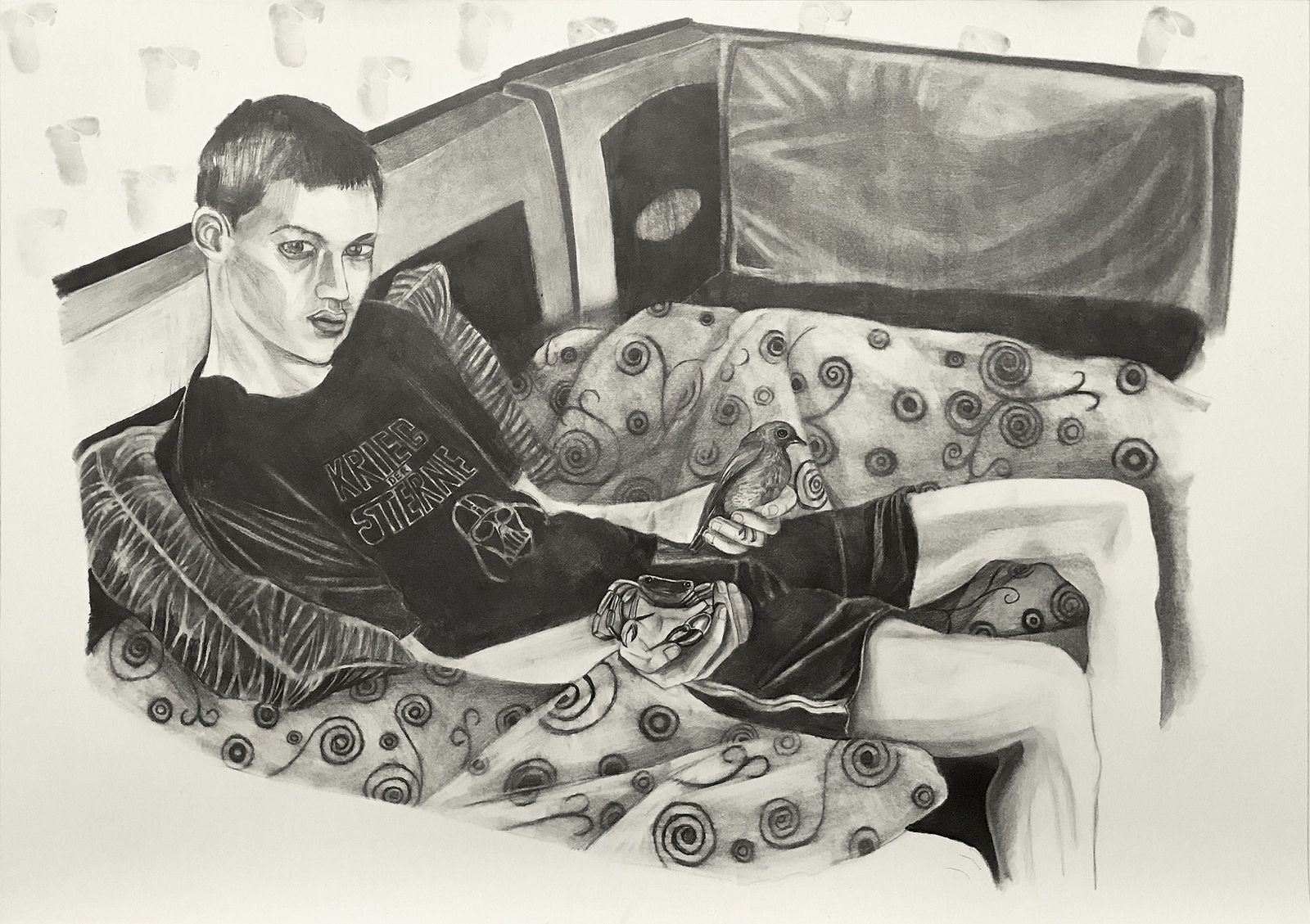 Marc Bauer, Balance, Crab and Bird, 2018