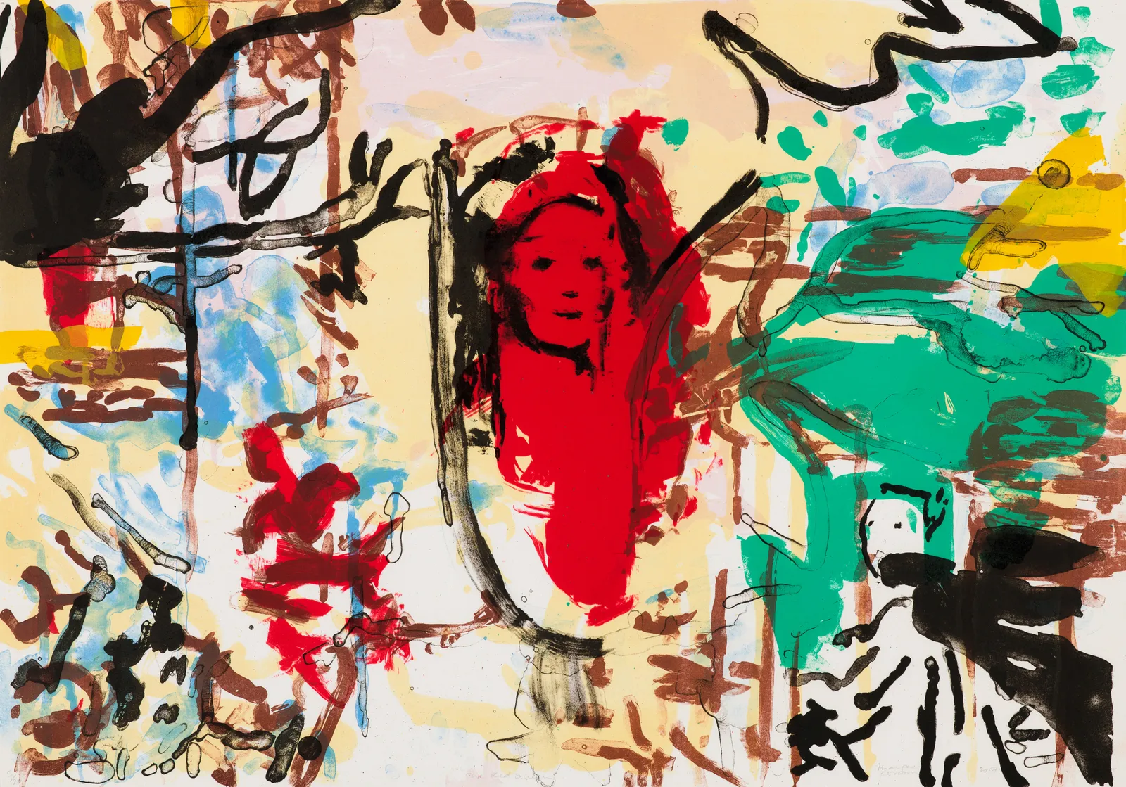 Margaret Corcoran, The Red Queen, 2017