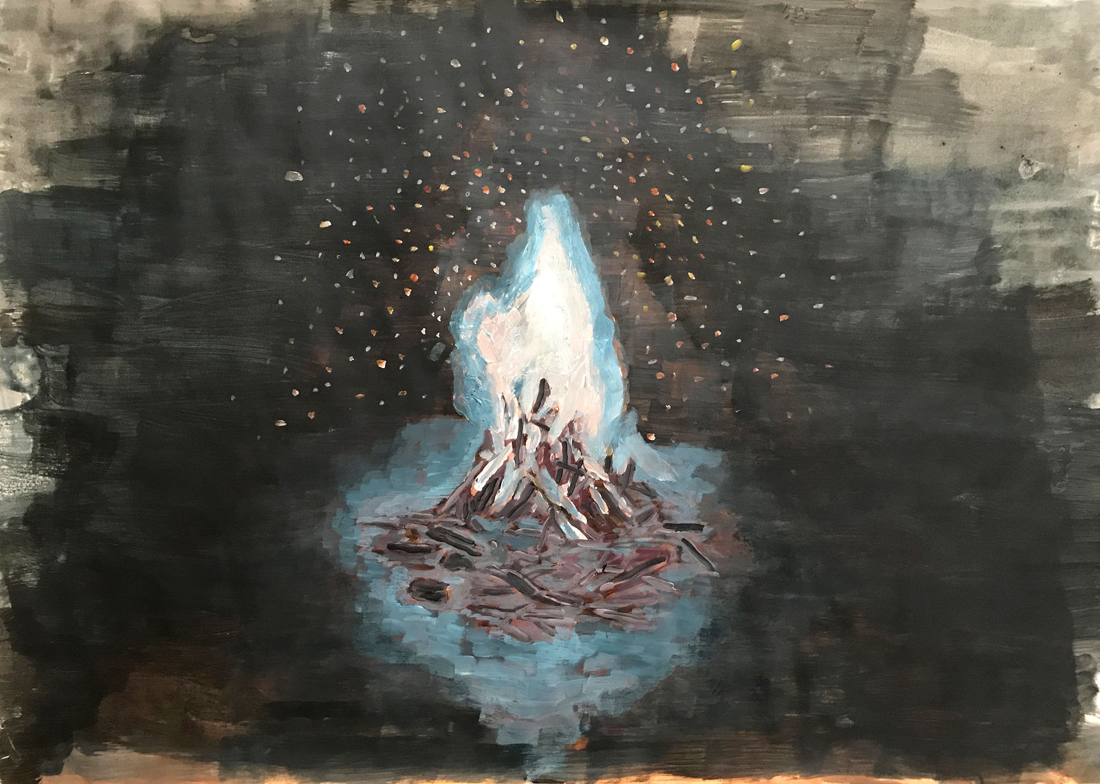 Richard Proffitt, Bonfire, 2020