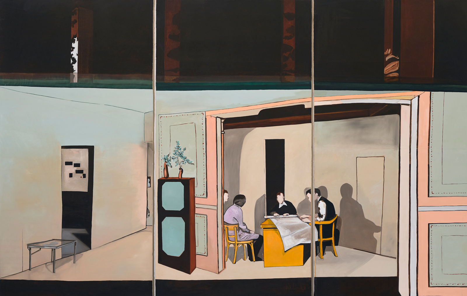 Sonia Shiel, Still life with plan, 2017