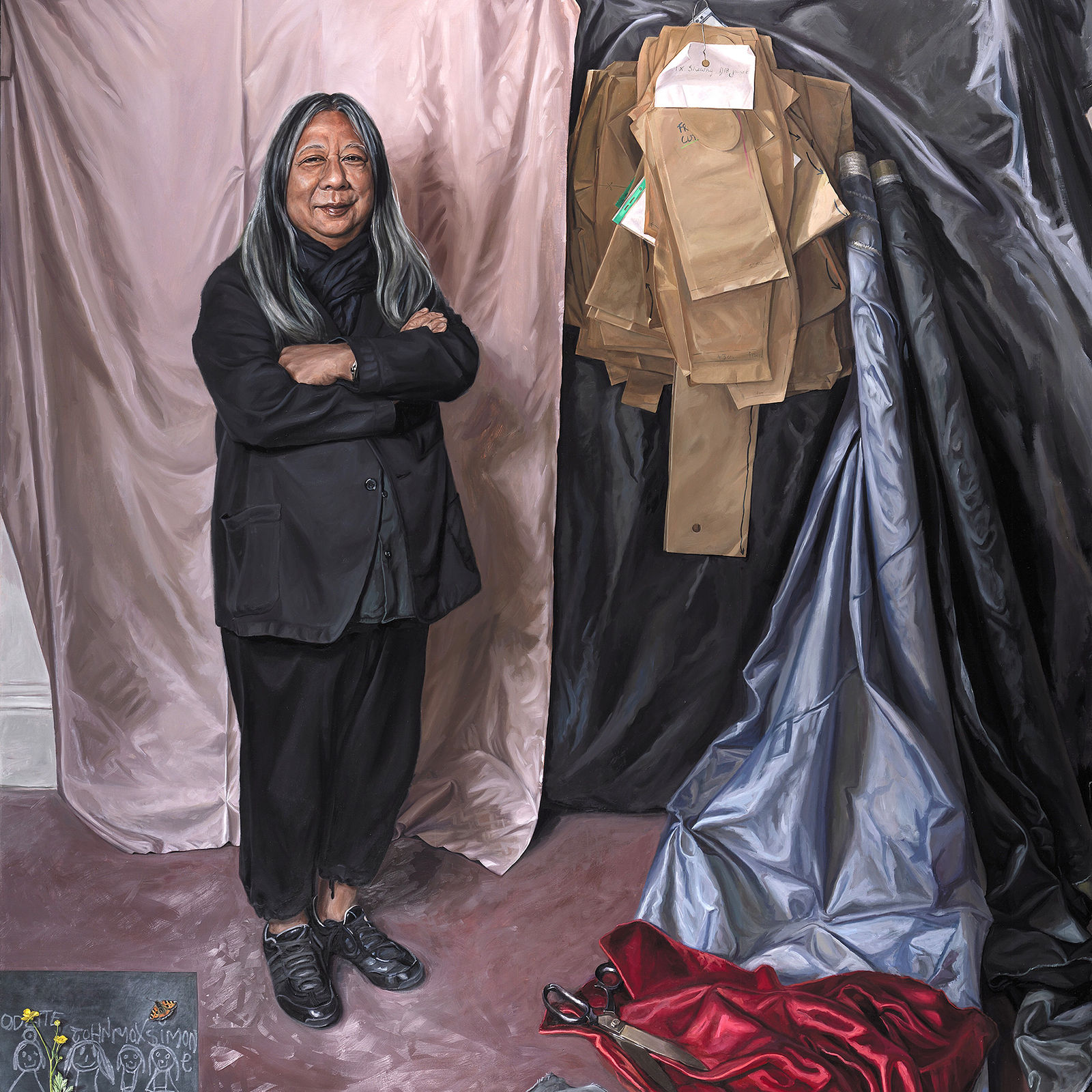 Geraldine O’ Neill, Portrait of John Rocha (b.1953), Designer (Collection of The National Gallery)), 2015