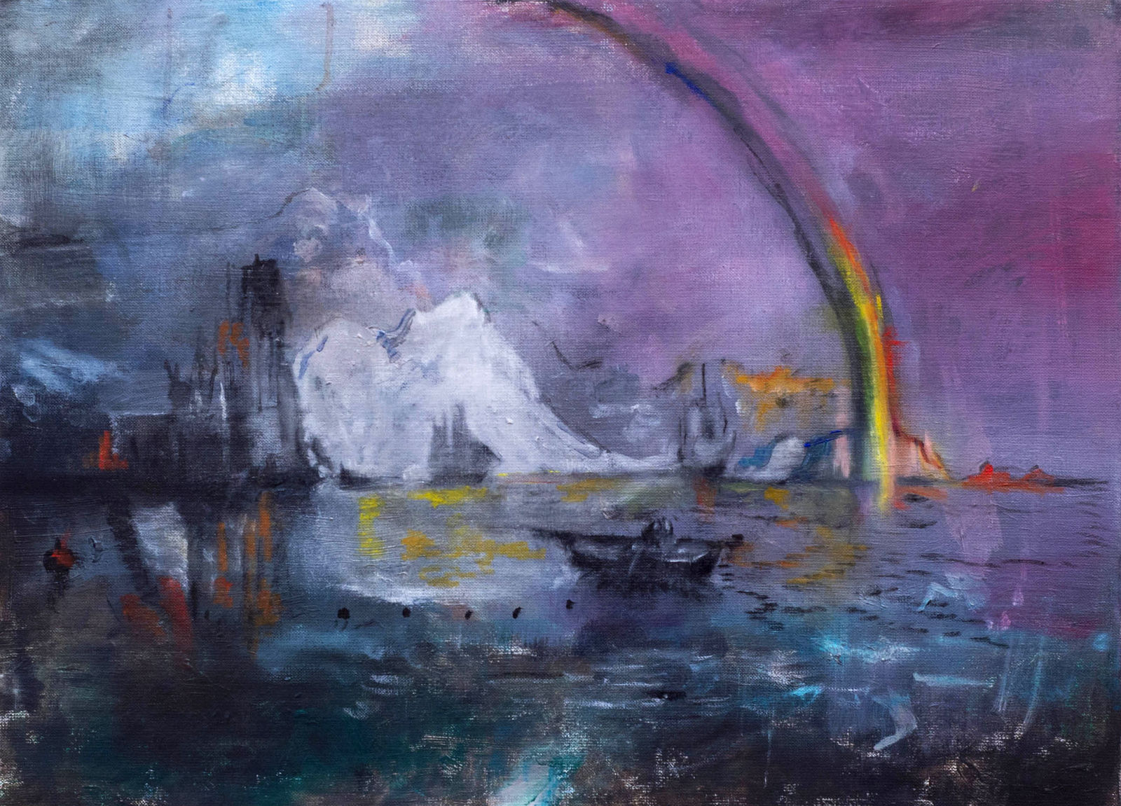 Margaret Corcoran, Rainbow Sea, 2014