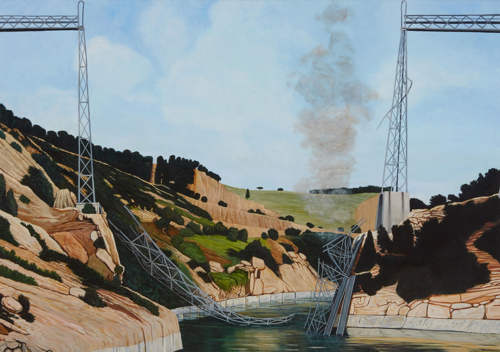 Stephen Loughman, The Sun Will fall , 2021