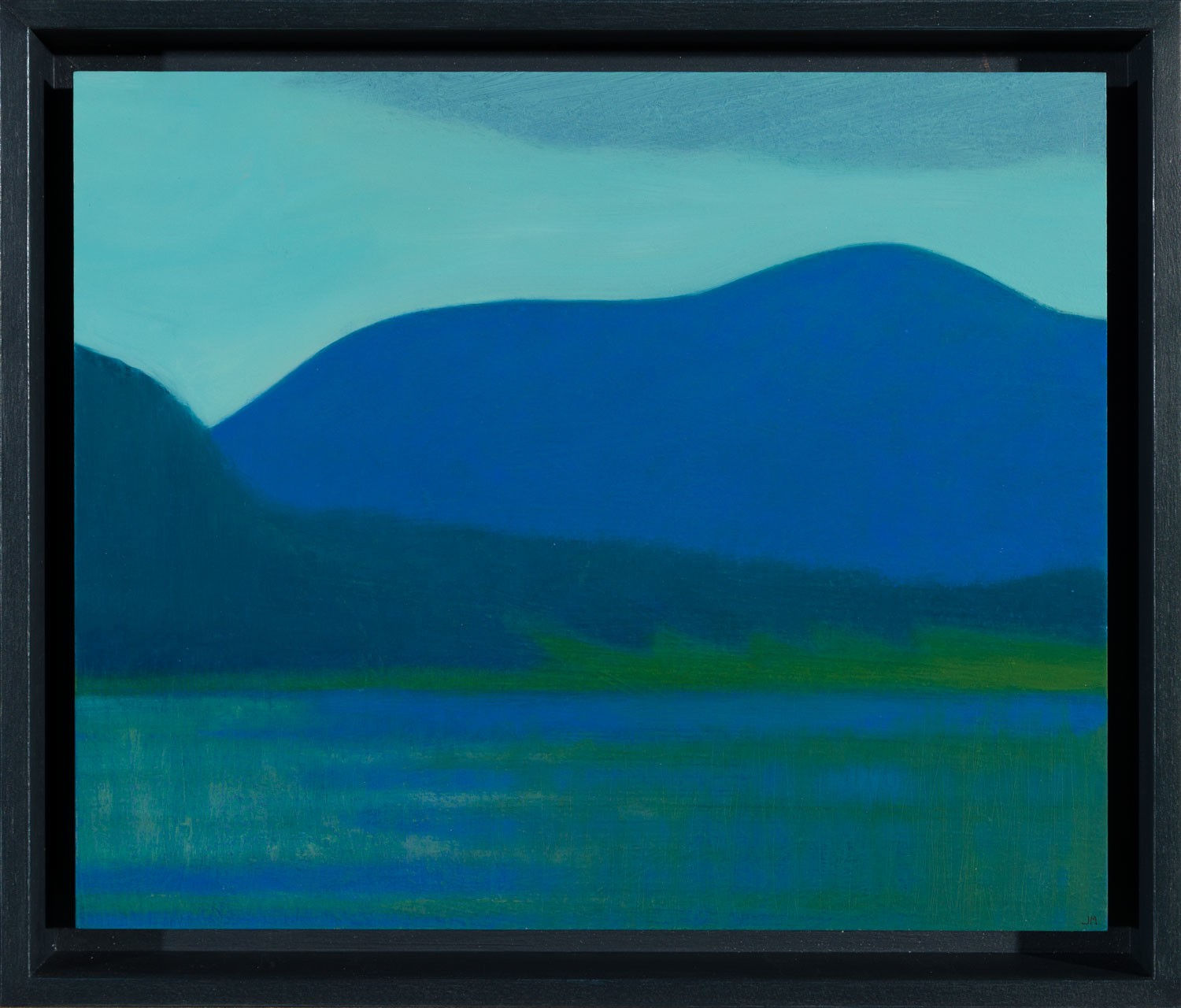 Jane MacNeill, Blue and green, Loch Pityoulish, 2025