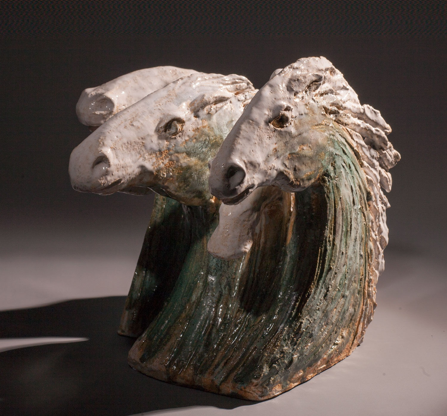 Illona Morrice, White Horses