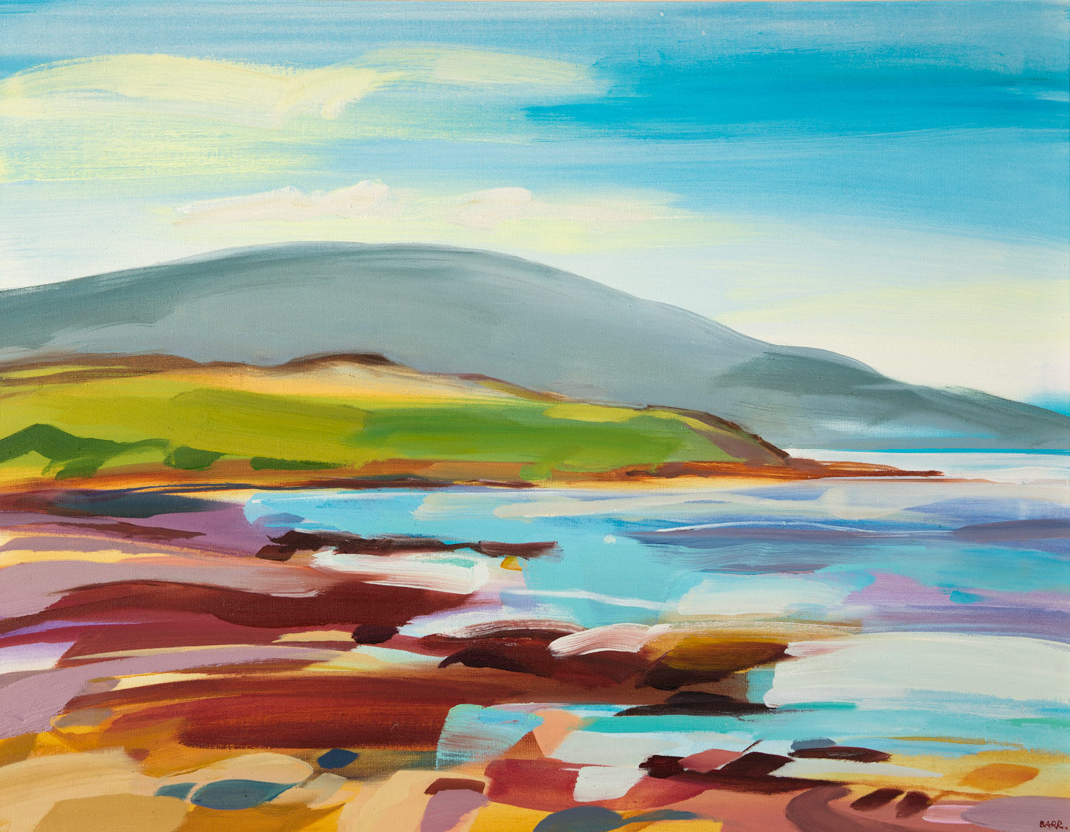 Shona Barr, South from Drigg