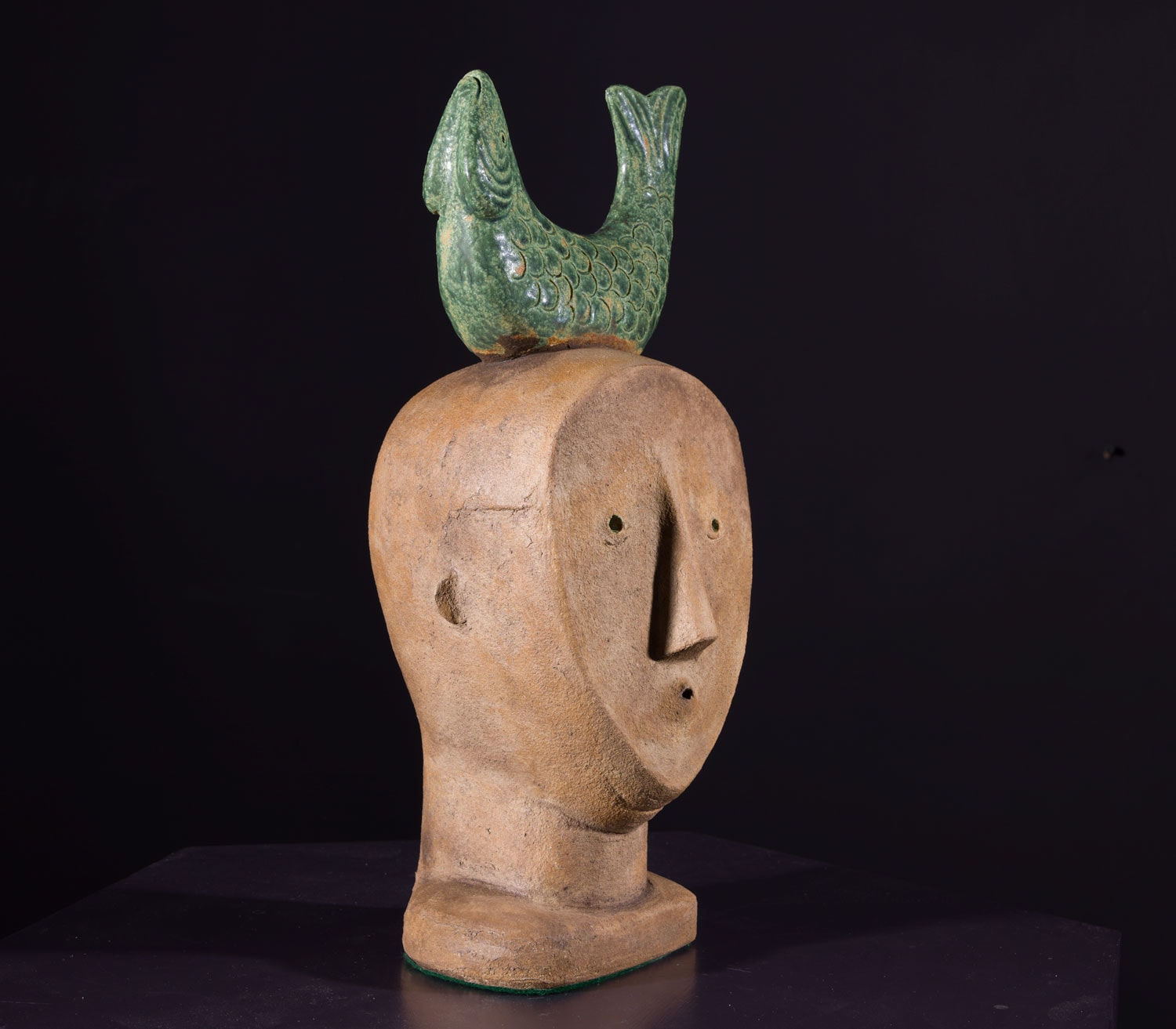 Illona Morrice, The Green Fish Man, 2024