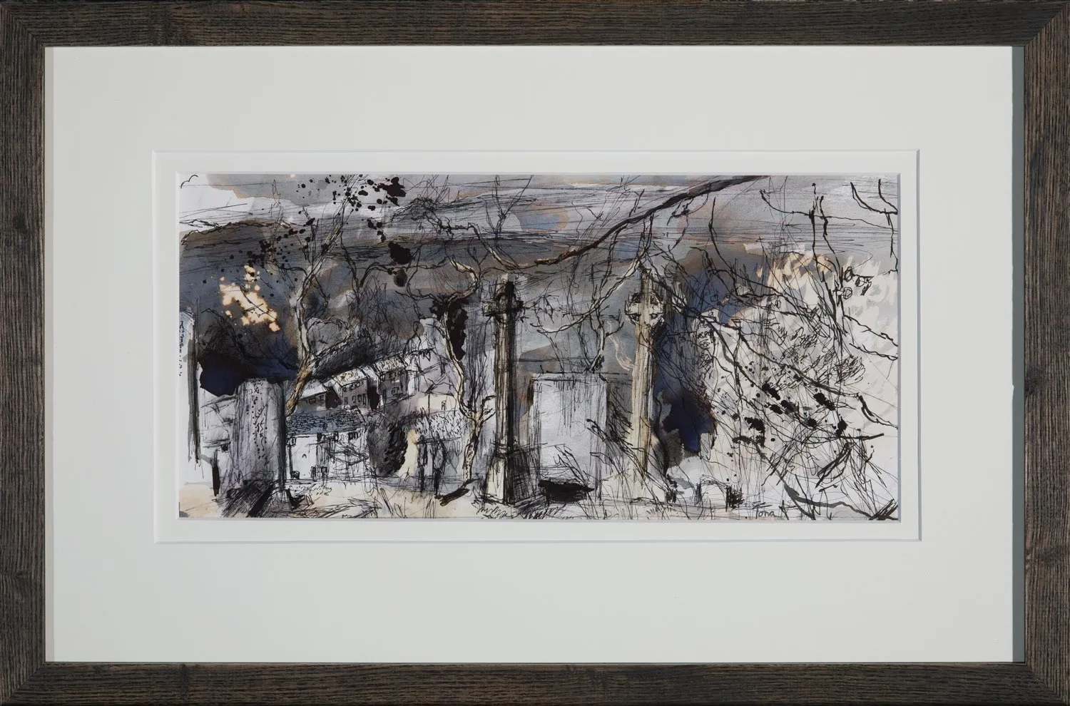 Iona Roberts, World is on Fire, 2021