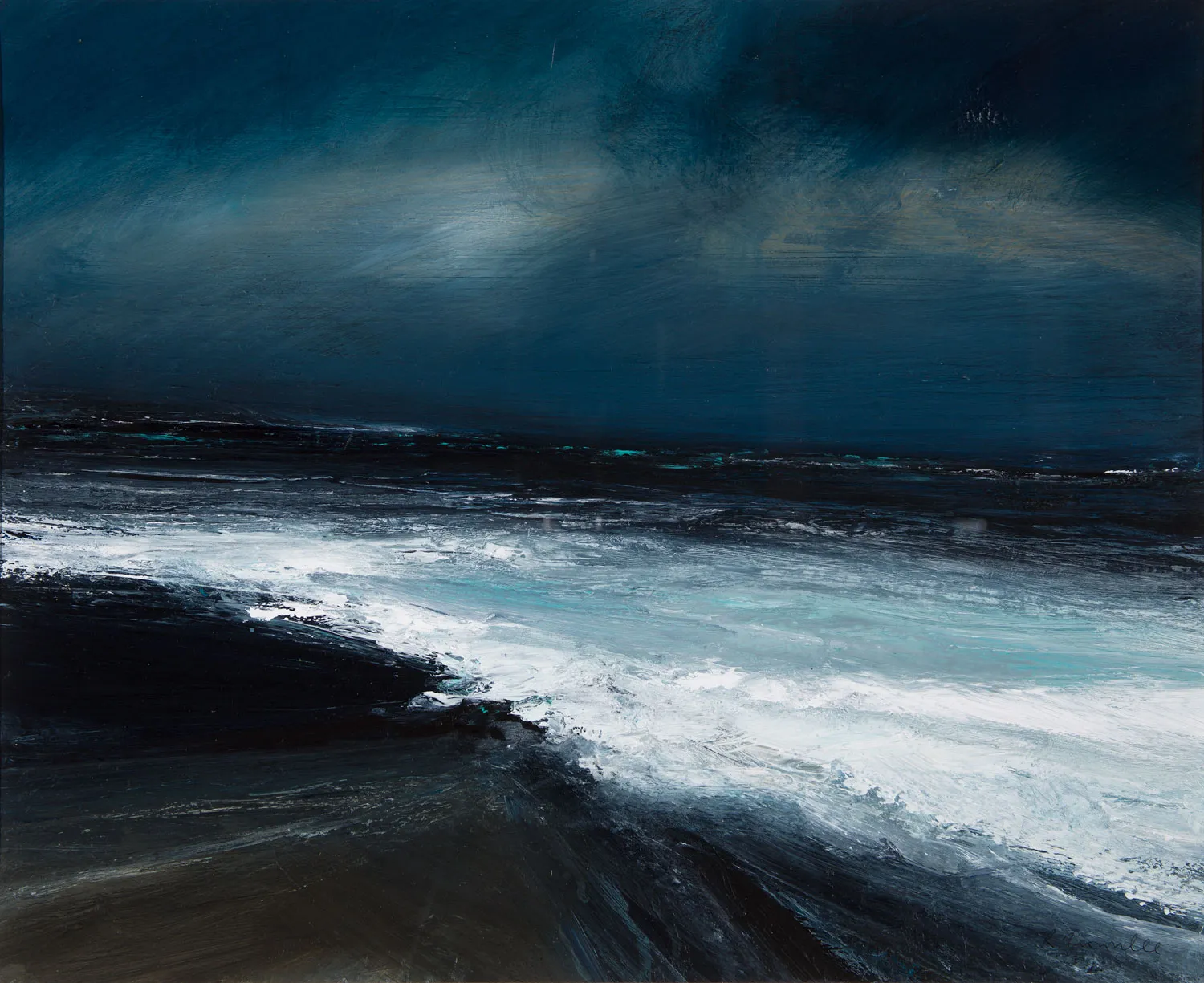 Ruth Brownlee, Sky Break/ Storm at Northmavine, 2019