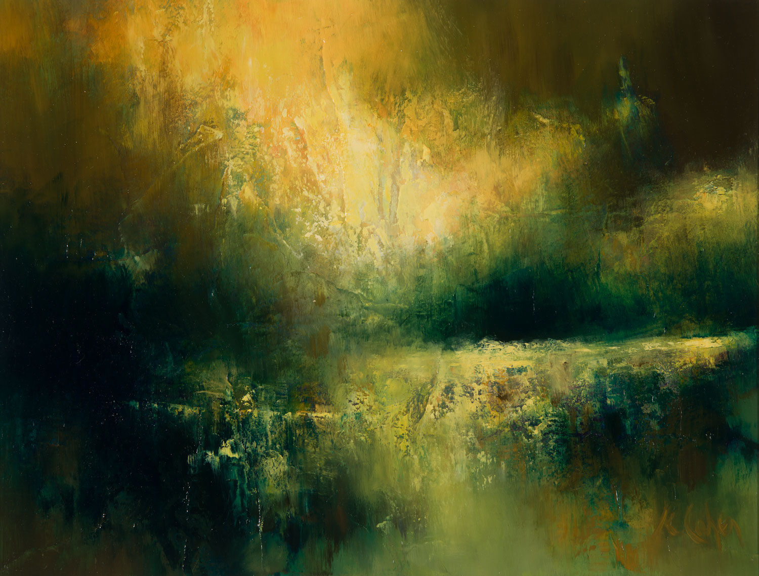 Kirstie Cohen, Yellow Cloud, 2019