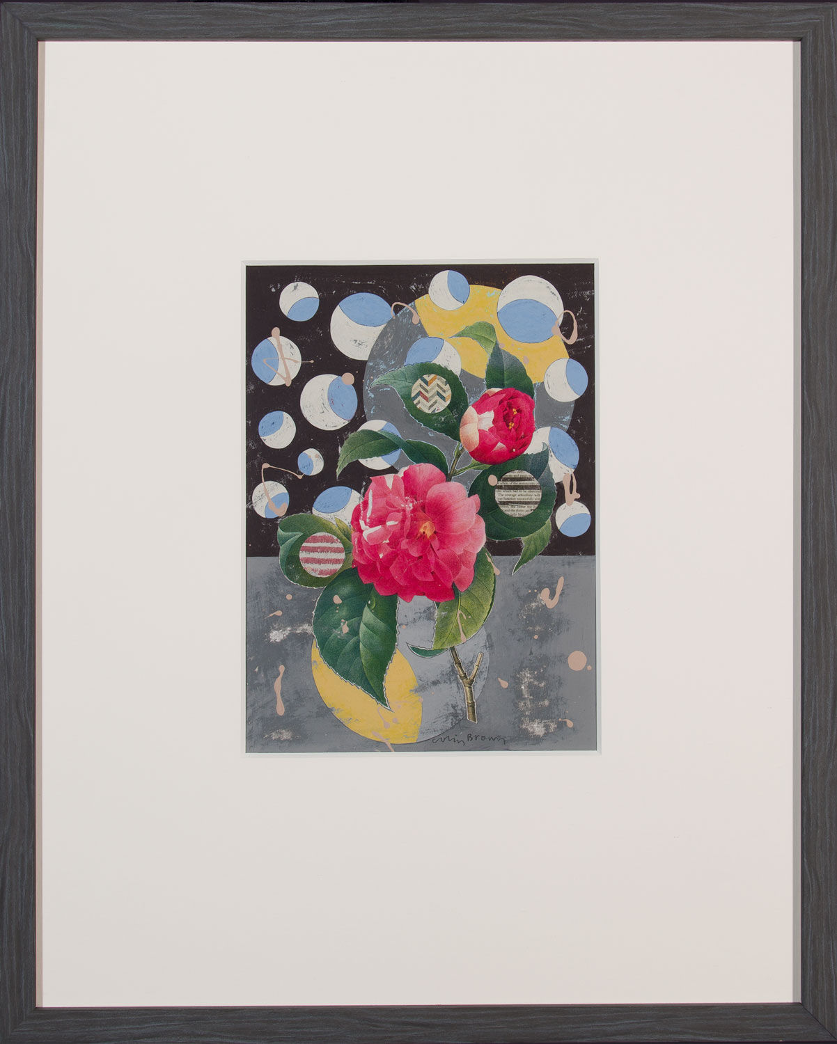 Colin Brown, Japanese camelia, 2021