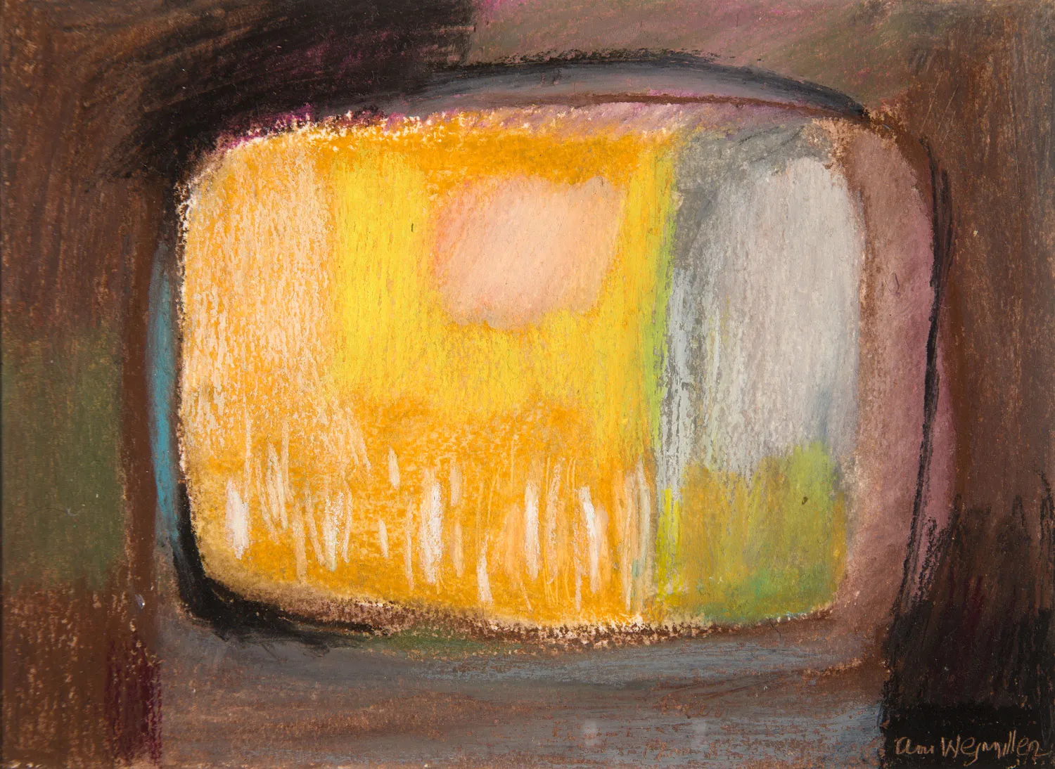 Ann Wegmuller RSW, Night Garden 3, 2019