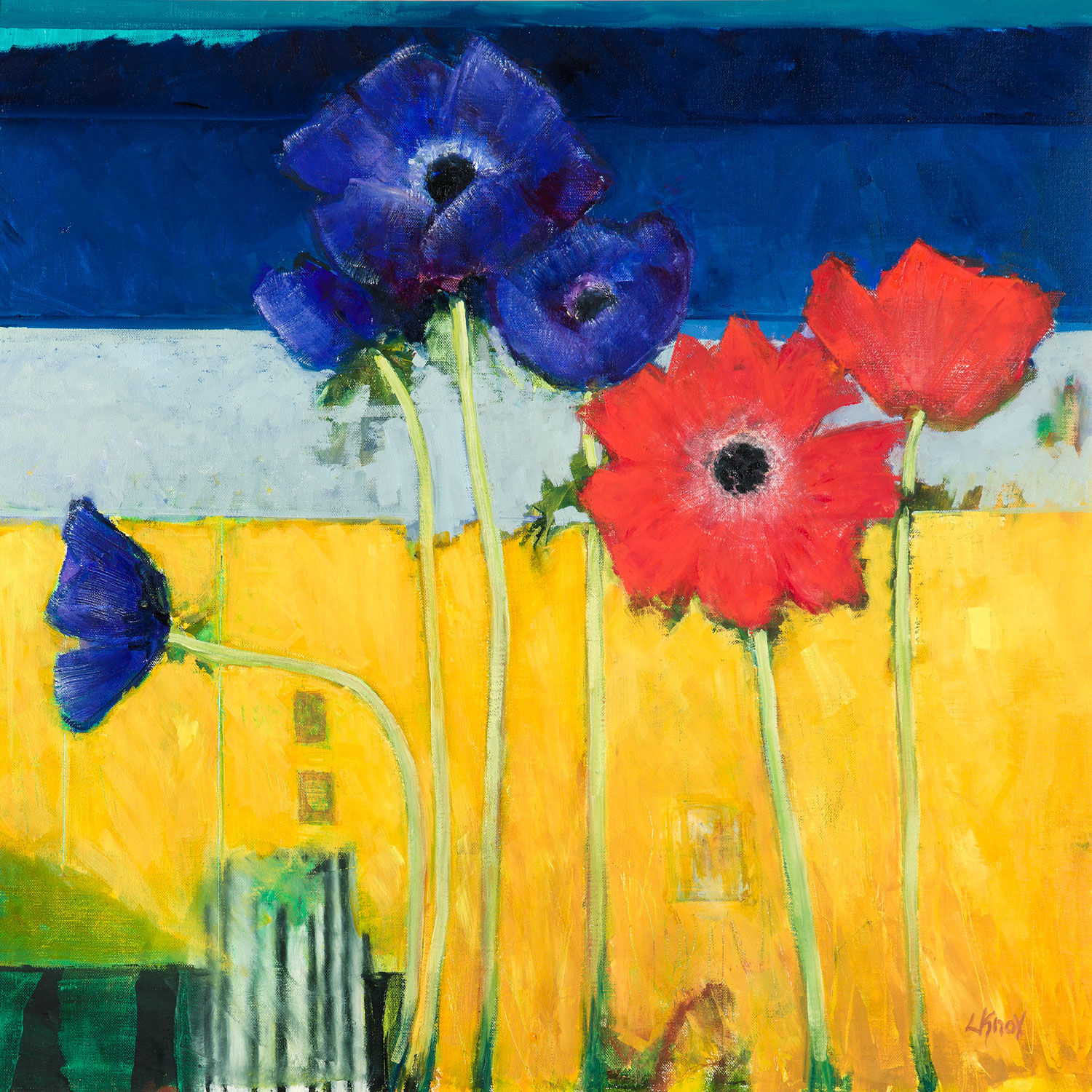 Liz Knox, Red Yellow Blue, 2020