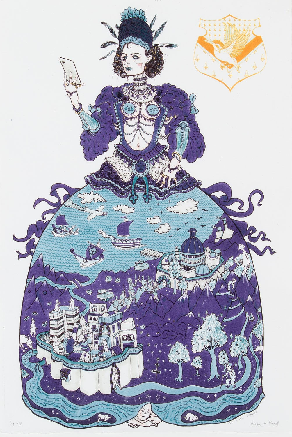 The Blue Dress | ROBERT POWELL