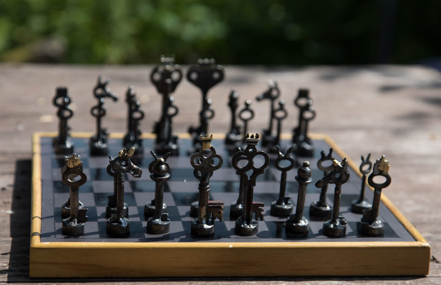 Helen Denerley, Magnetic Chess Set, 2023