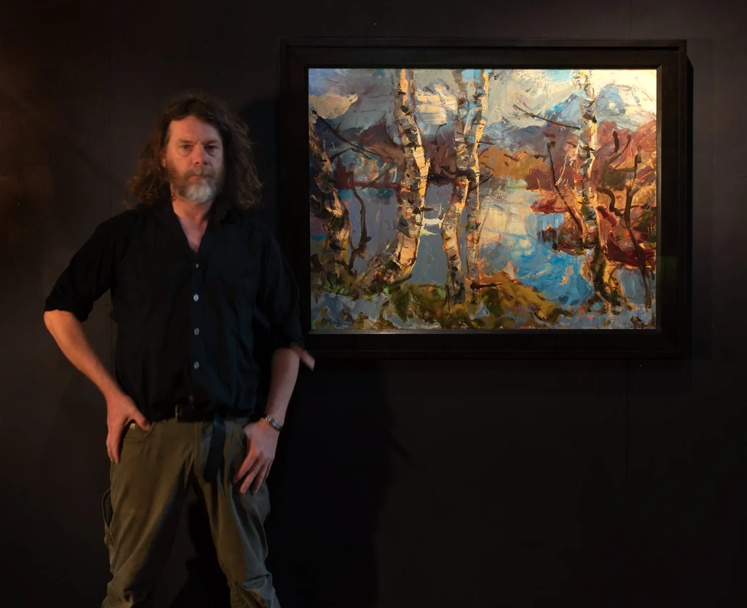 Allan MacDonald, excursion, Cul Beag, 2020