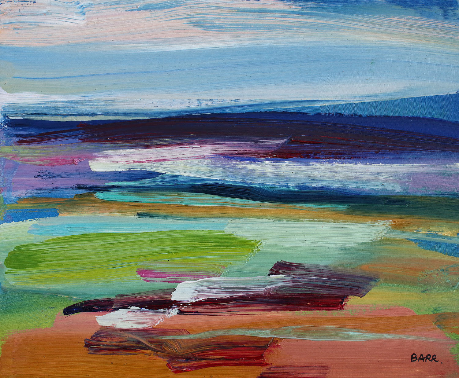 Shona Barr - Quiet Sea (study)