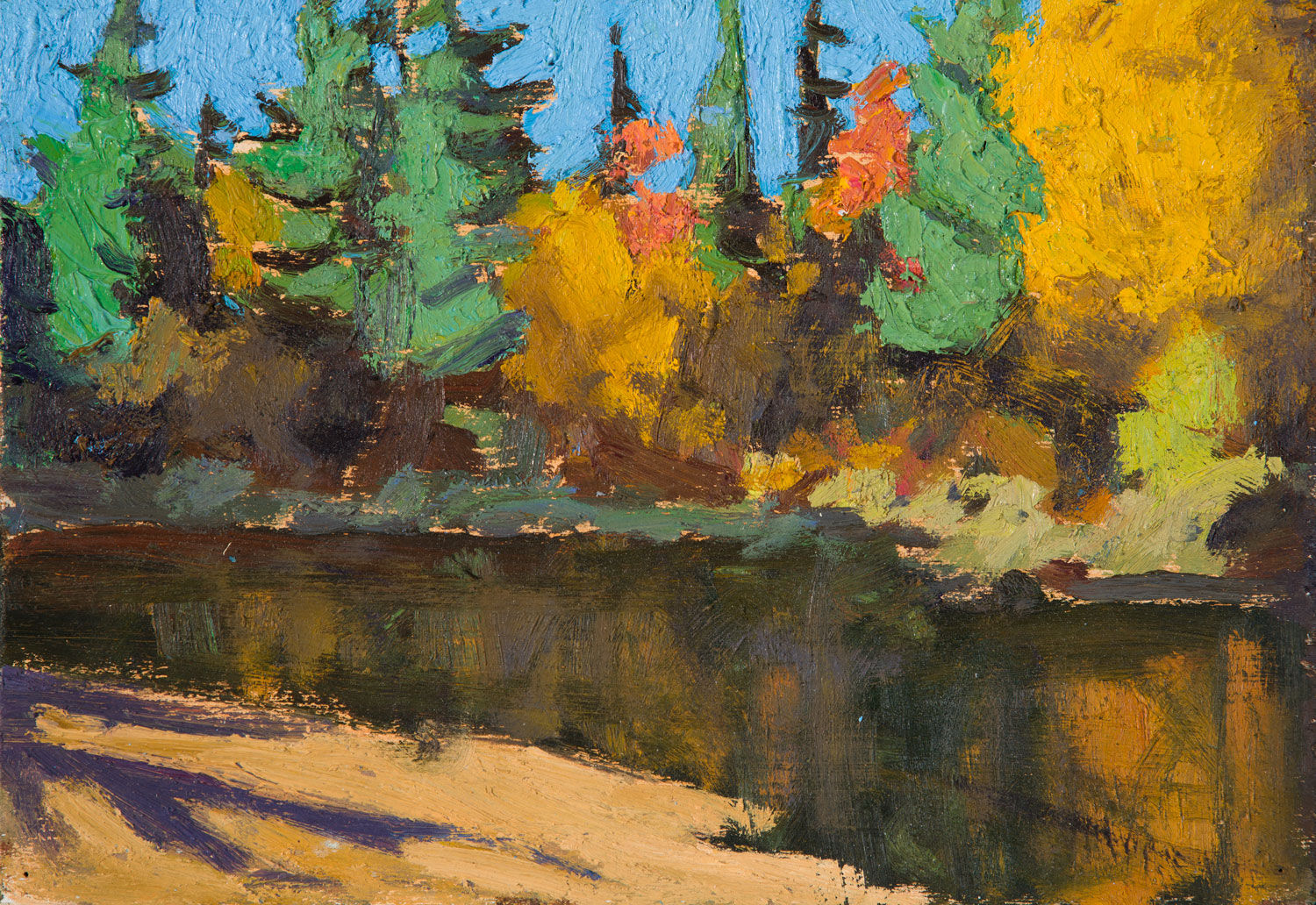 Allan MacDonald - Stagelit, Oxtongue River