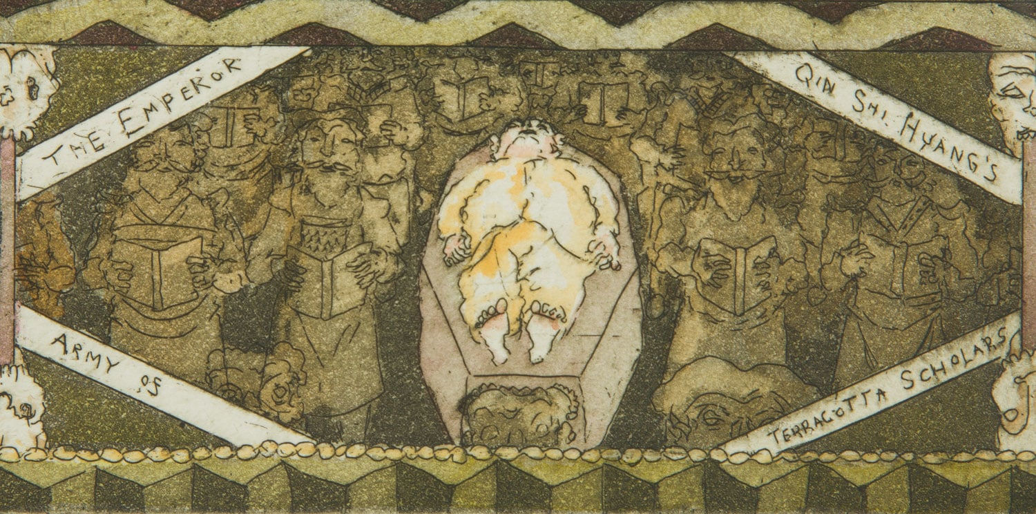 Robert Powell, Library of the Blind or Memory of Babel, 2022