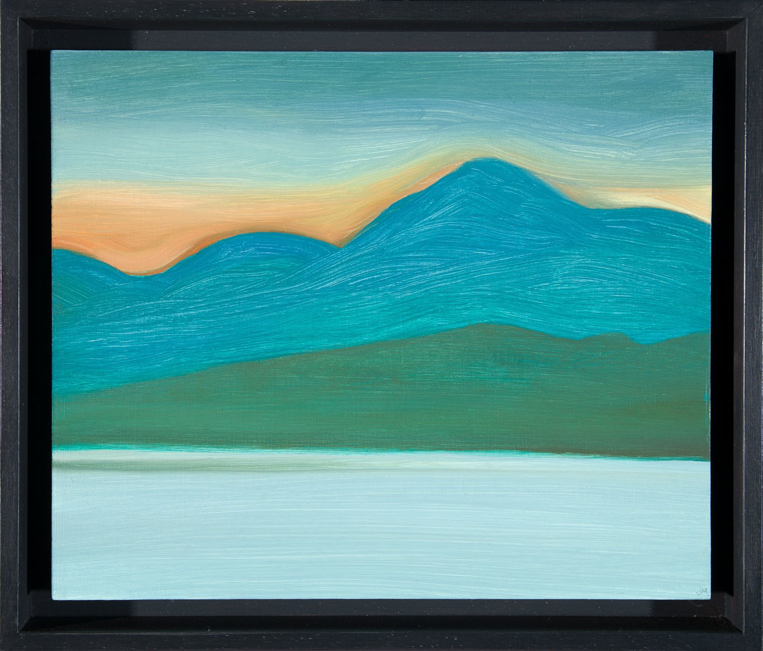 Jane MacNeill, Tiorga Mòr, twilight, study, 2022