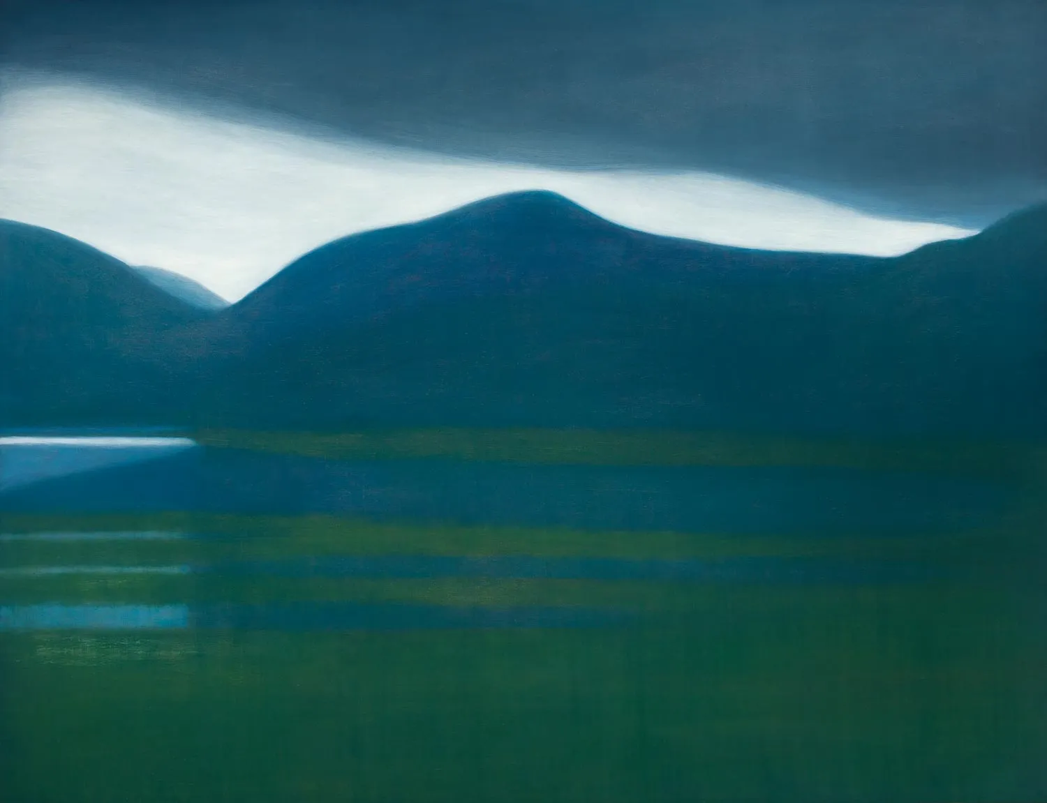 Cloud calls to calm water (Loch Pityoulish) | Jane MacNeill