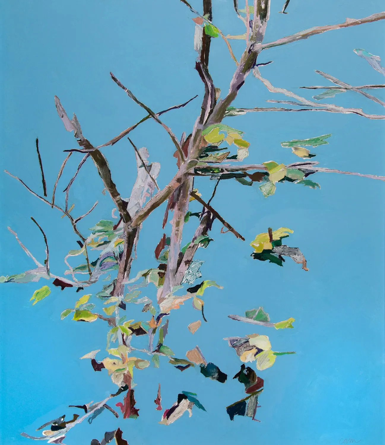 Patricia Paolozzi Cain, Wilhelmina's Garden Panel ii, 2019