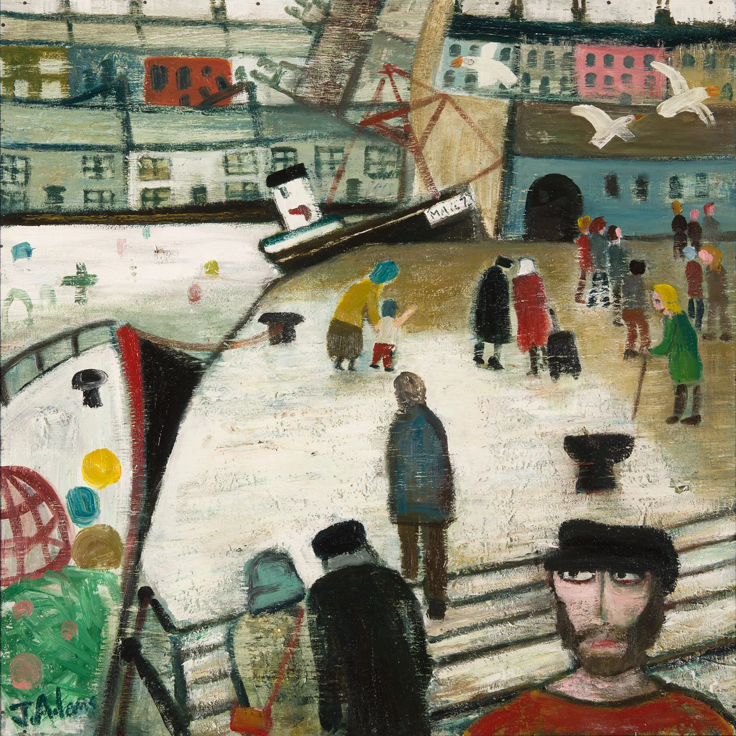 James Newton Adams, Mind the step, 2019