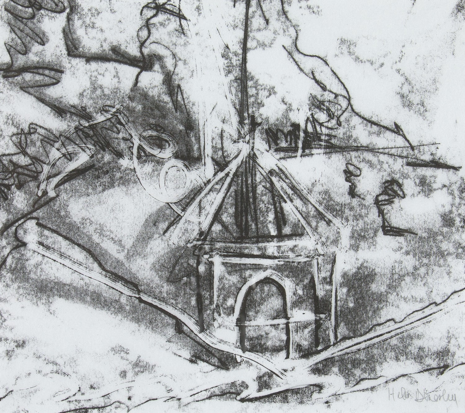 Helen Denerley, Ghost Church in Andalucia, 2023