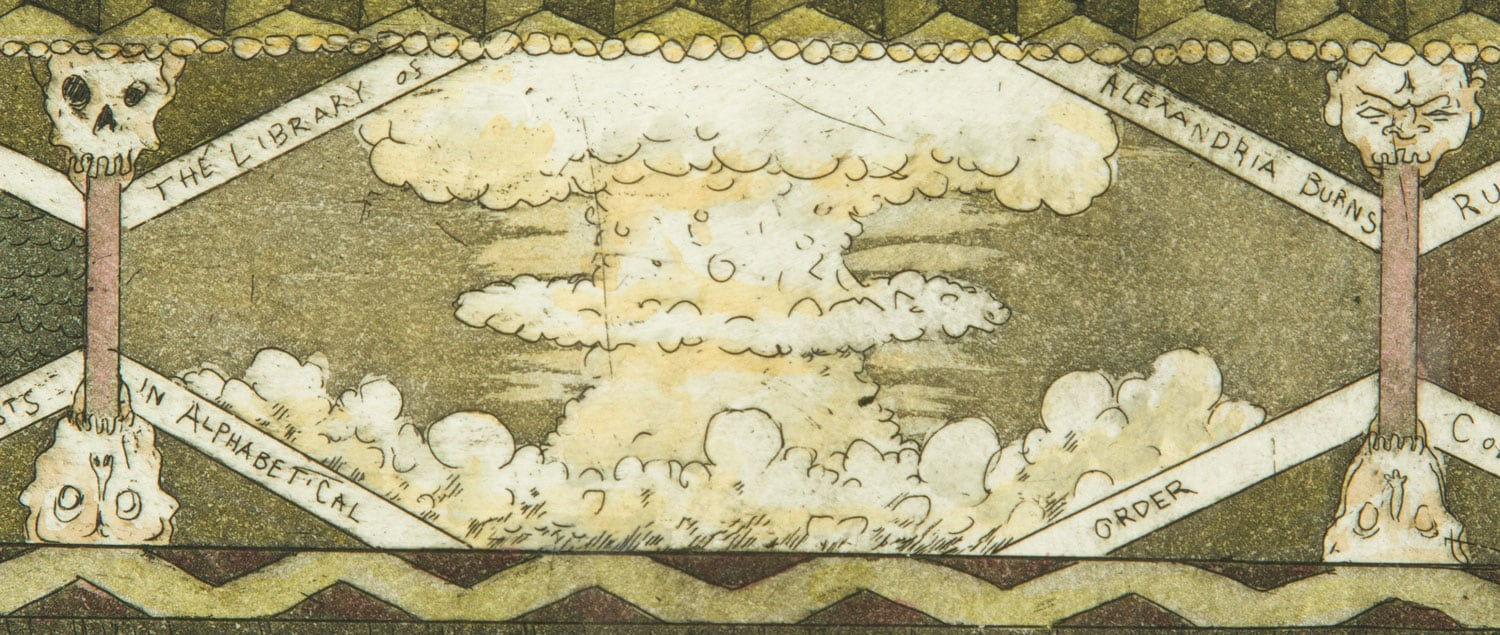 Robert Powell, Library of the Blind or Memory of Babel, 2022