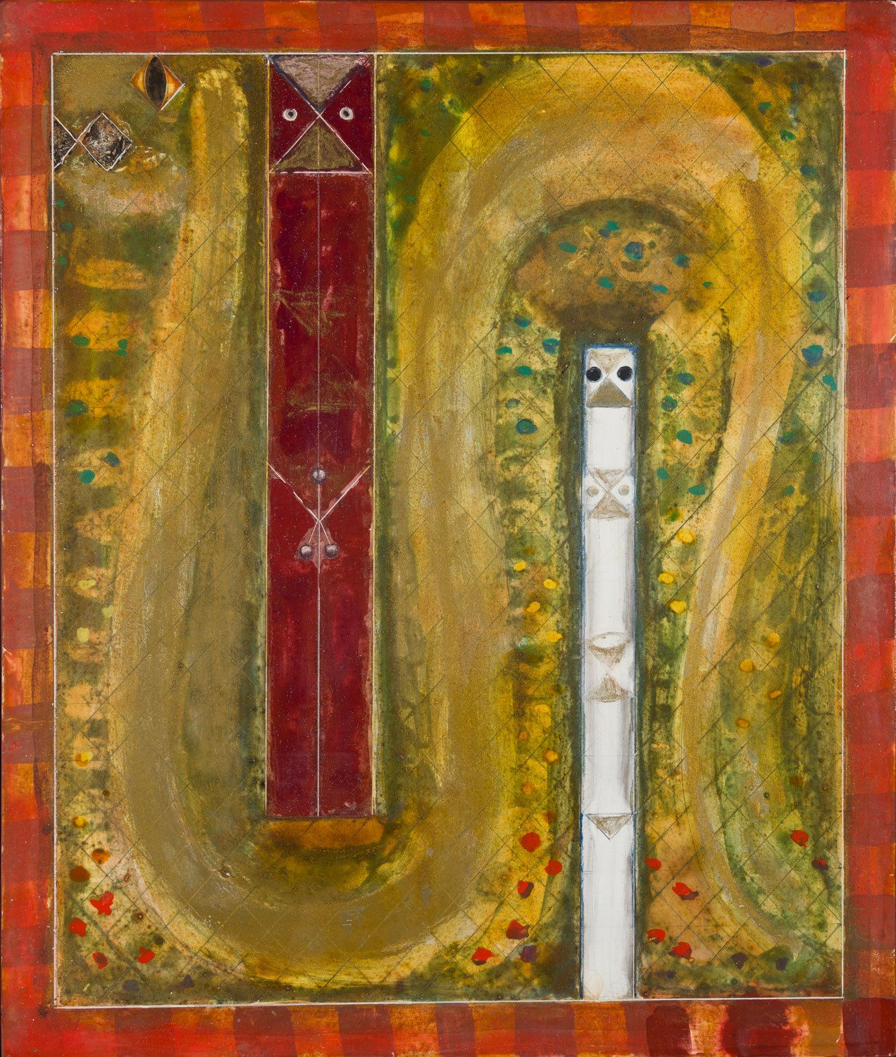 Nicola Moss, Adam and Eve Transforming, 2024