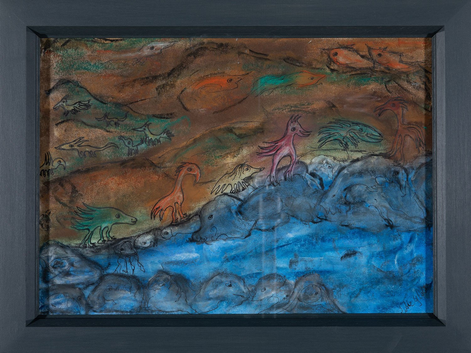 Lotte Glob, Out of the loch Up the hill, 2022