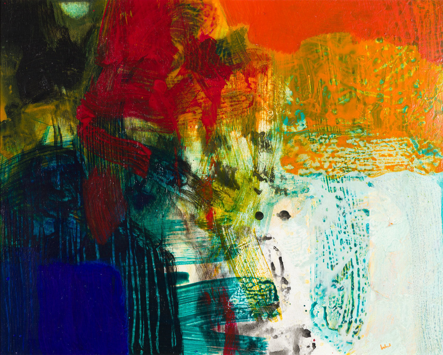 Christopher Wood RSW, Evening Shadows, 2025