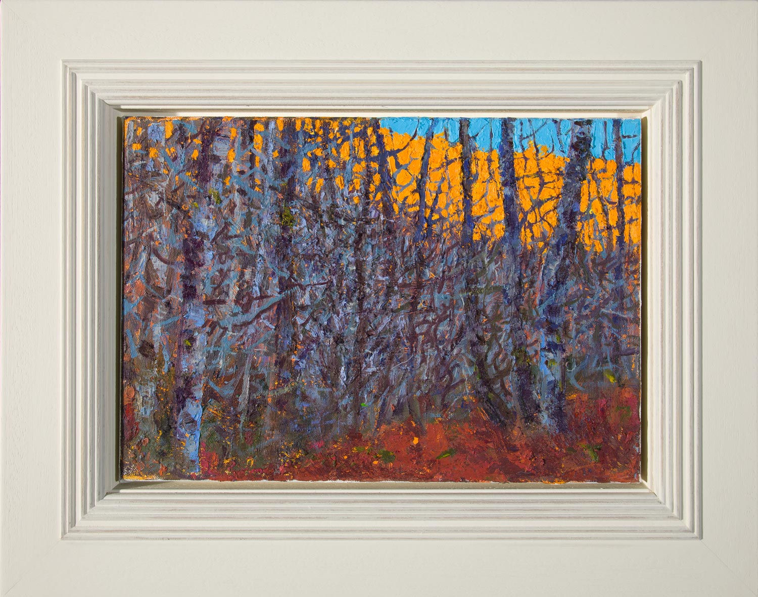 Allan MacDonald, flaming larches, Rogie, 2021