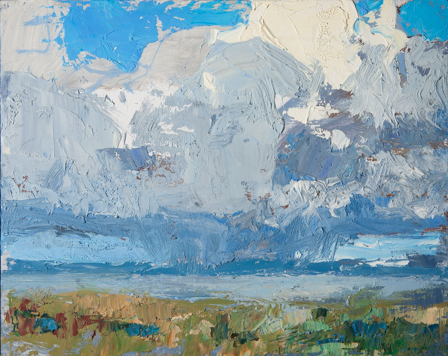 Allan MacDonald, form and void, Beauly Firth