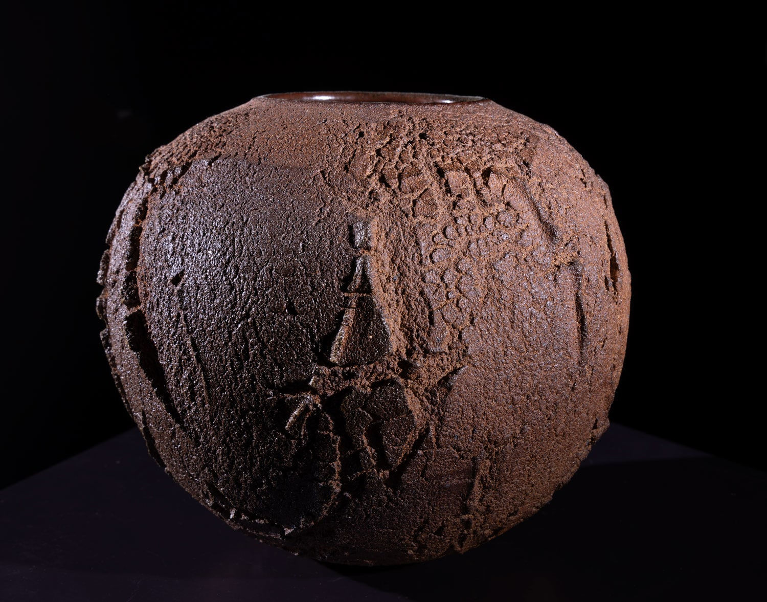 Patricia Shone, Erosion Earth Bowl, 2023